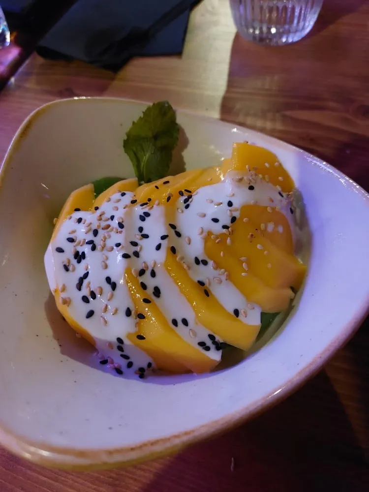 Riz Gluant À la Mangue