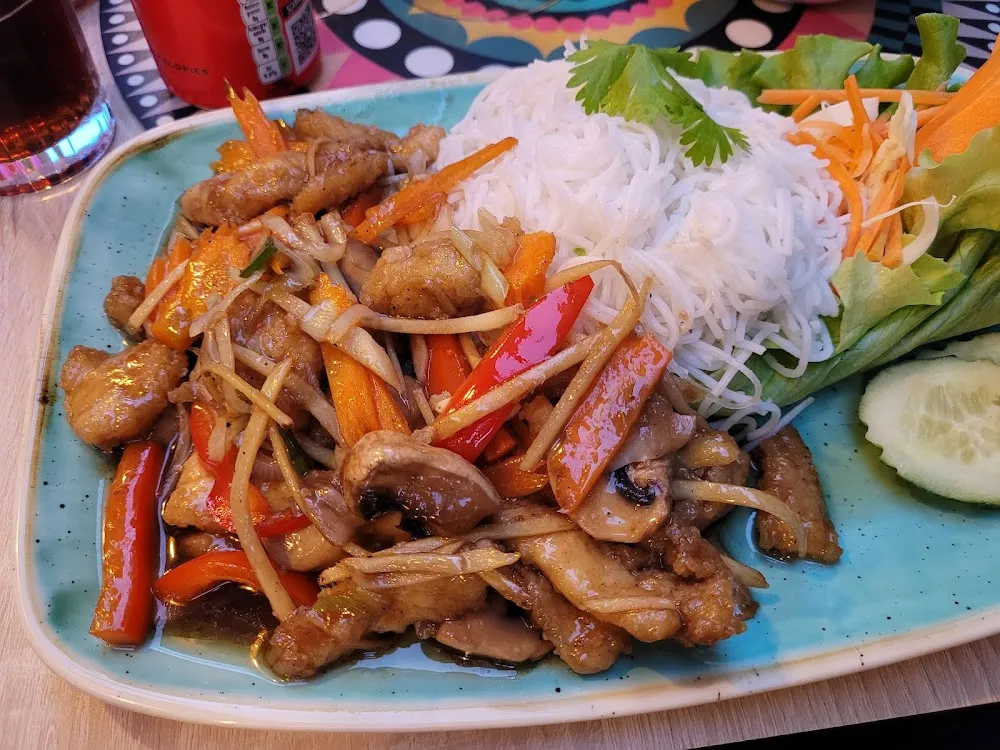 Wok Poulet Gingembre